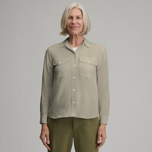Eddie Bauer Women's Mountain 3.0 Long-Sleeve Shirt - Solid
