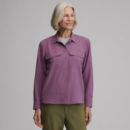 Eddie Bauer Women's Mountain 3.0 Long-Sleeve Shirt - Solid