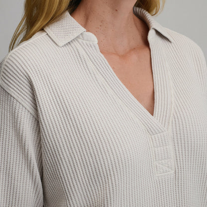 Eddie Bauer Women's Lounge V-Neck Thermal Crew