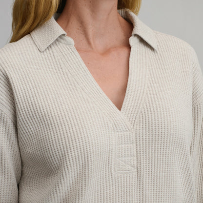 Eddie Bauer Women's Lounge V-Neck Thermal Crew
