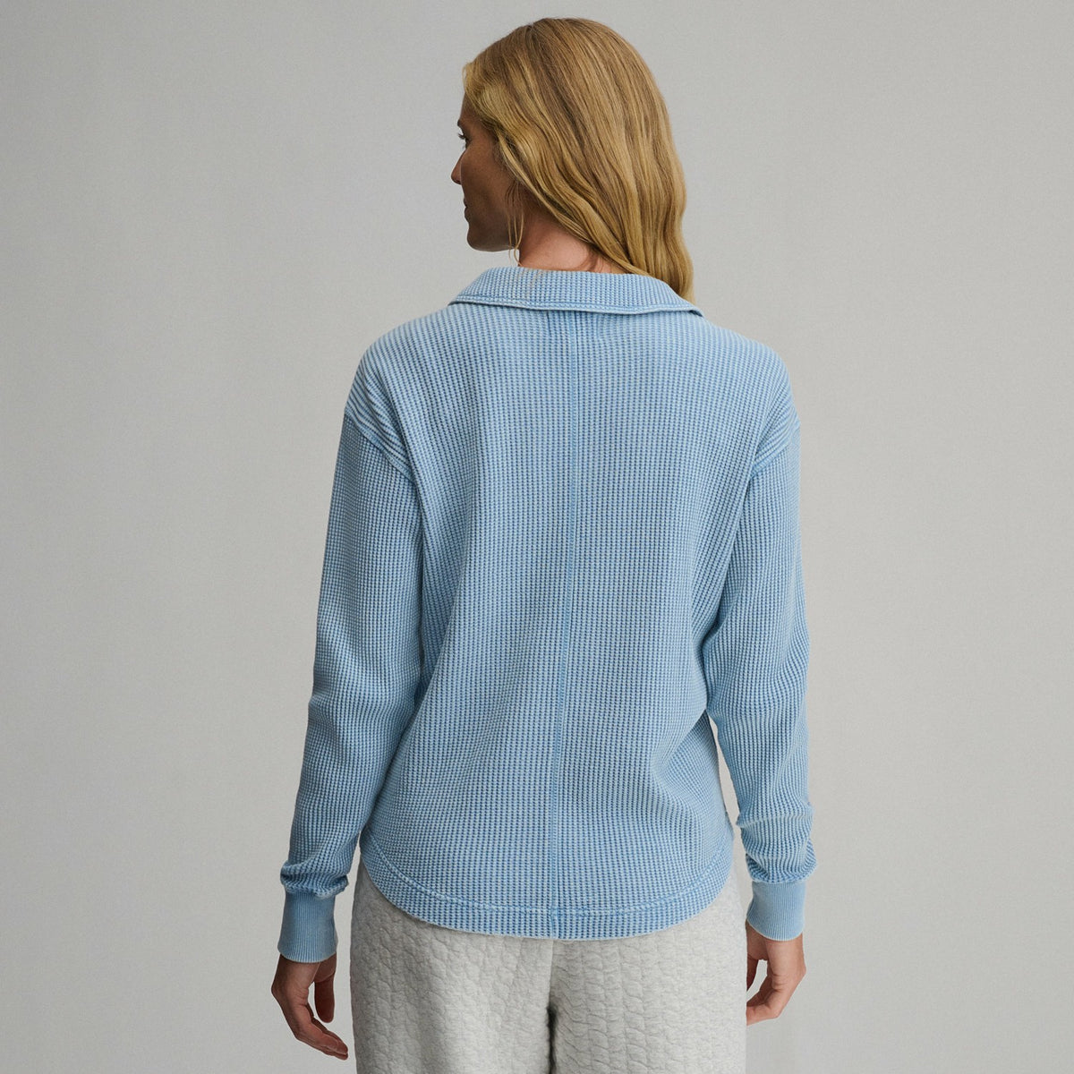 Eddie Bauer Women's Lounge V-Neck Thermal Crew