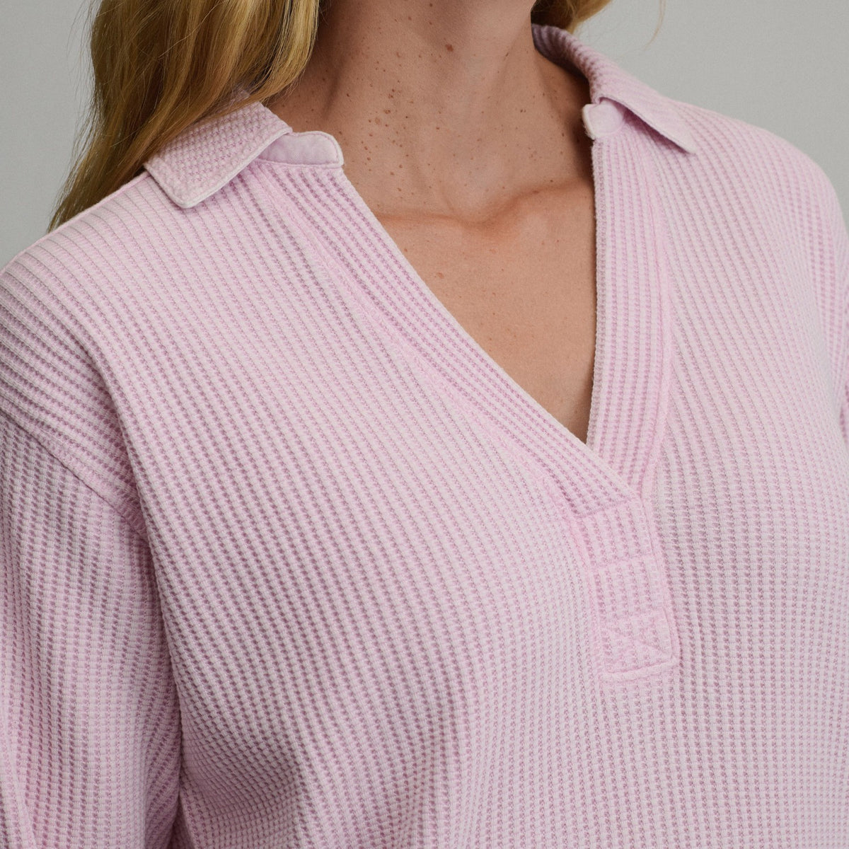 Eddie Bauer Women's Lounge V-Neck Thermal Crew