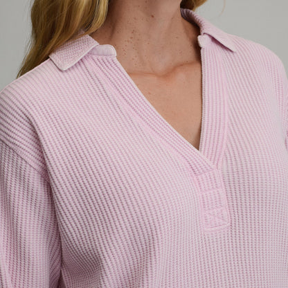 Eddie Bauer Women's Lounge V-Neck Thermal Crew