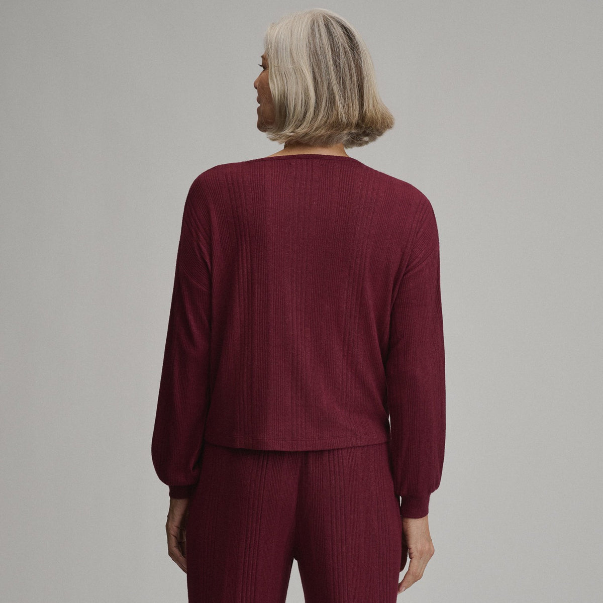Eddie Bauer Women's Long-Sleeve Cozy Rib Crew