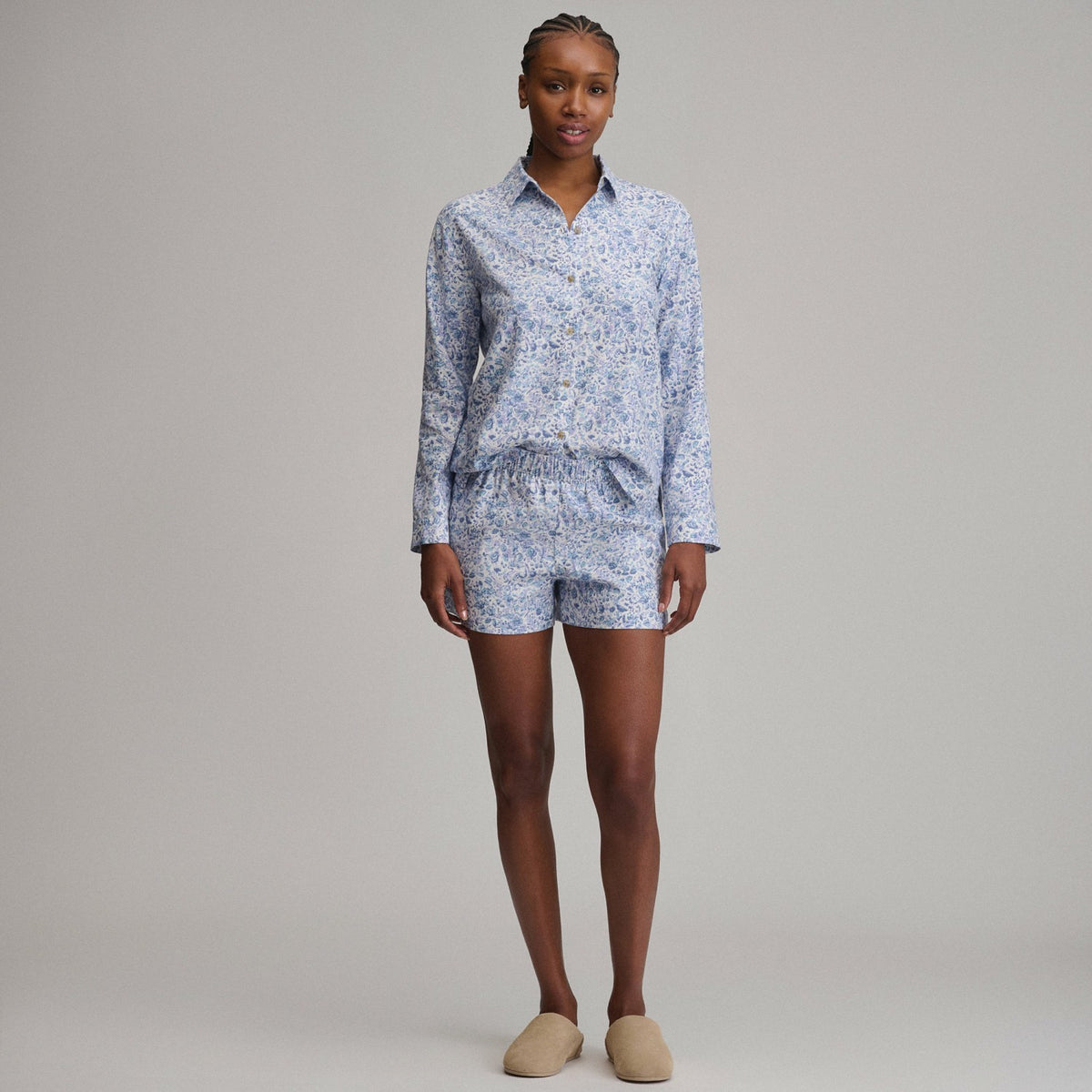 Eddie Bauer Women's Long-Sleeve Softened Sleep Shirt