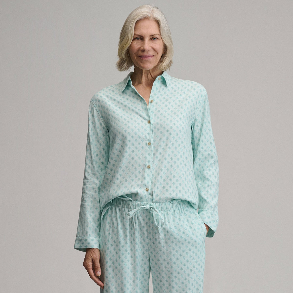 Eddie Bauer Women's Long-Sleeve Softened Sleep Shirt