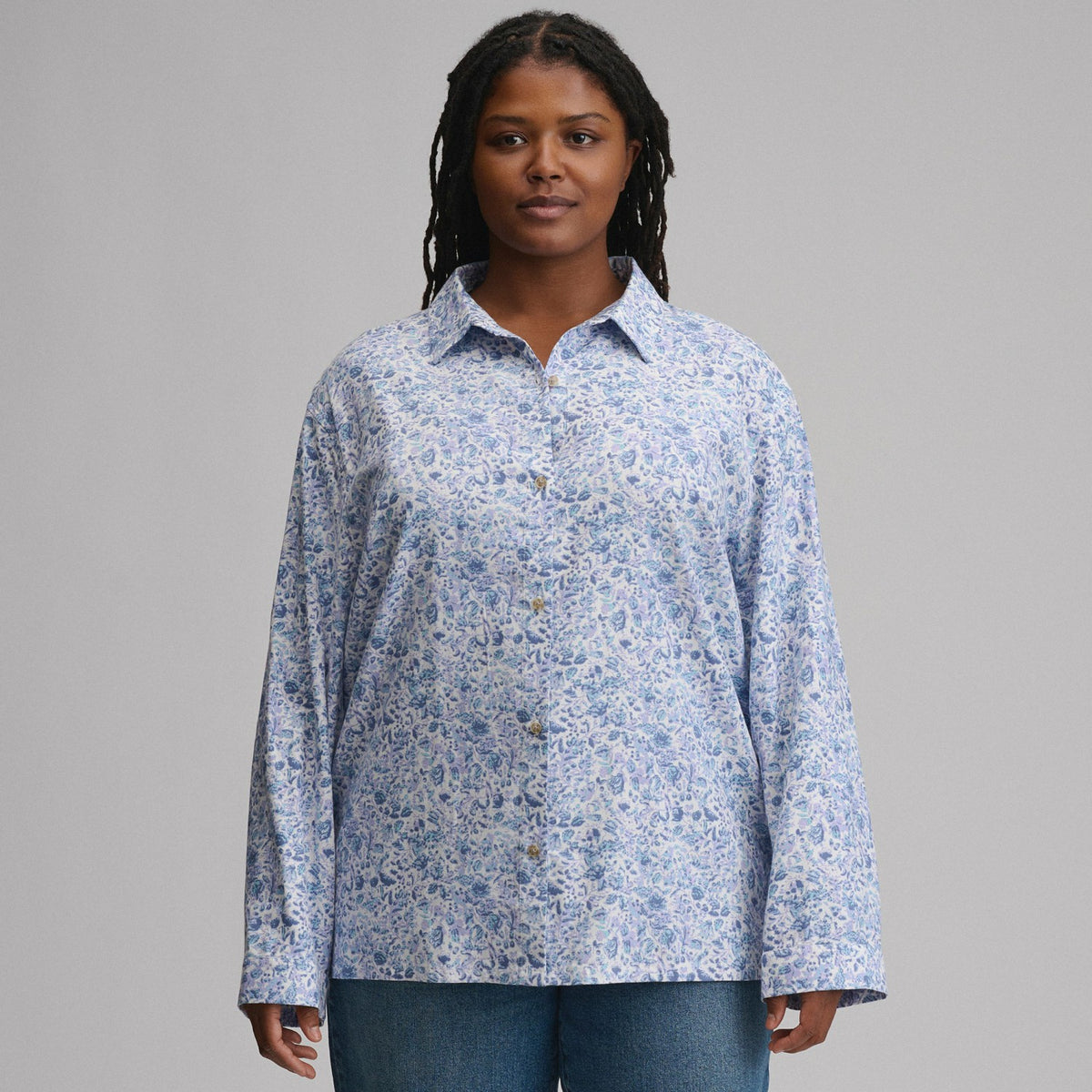 Eddie Bauer Women's Long-Sleeve Softened Sleep Shirt