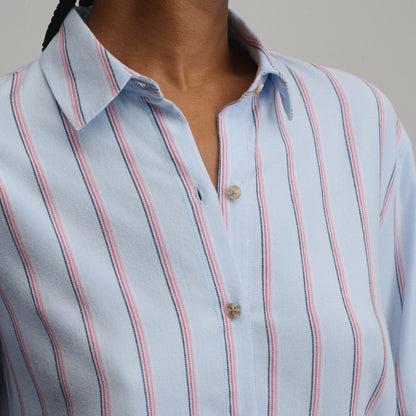 Eddie Bauer Women's Long-Sleeve Softened Sleep Shirt