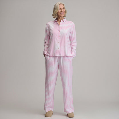 Eddie Bauer Women's Long-Sleeve Softened Sleep Shirt