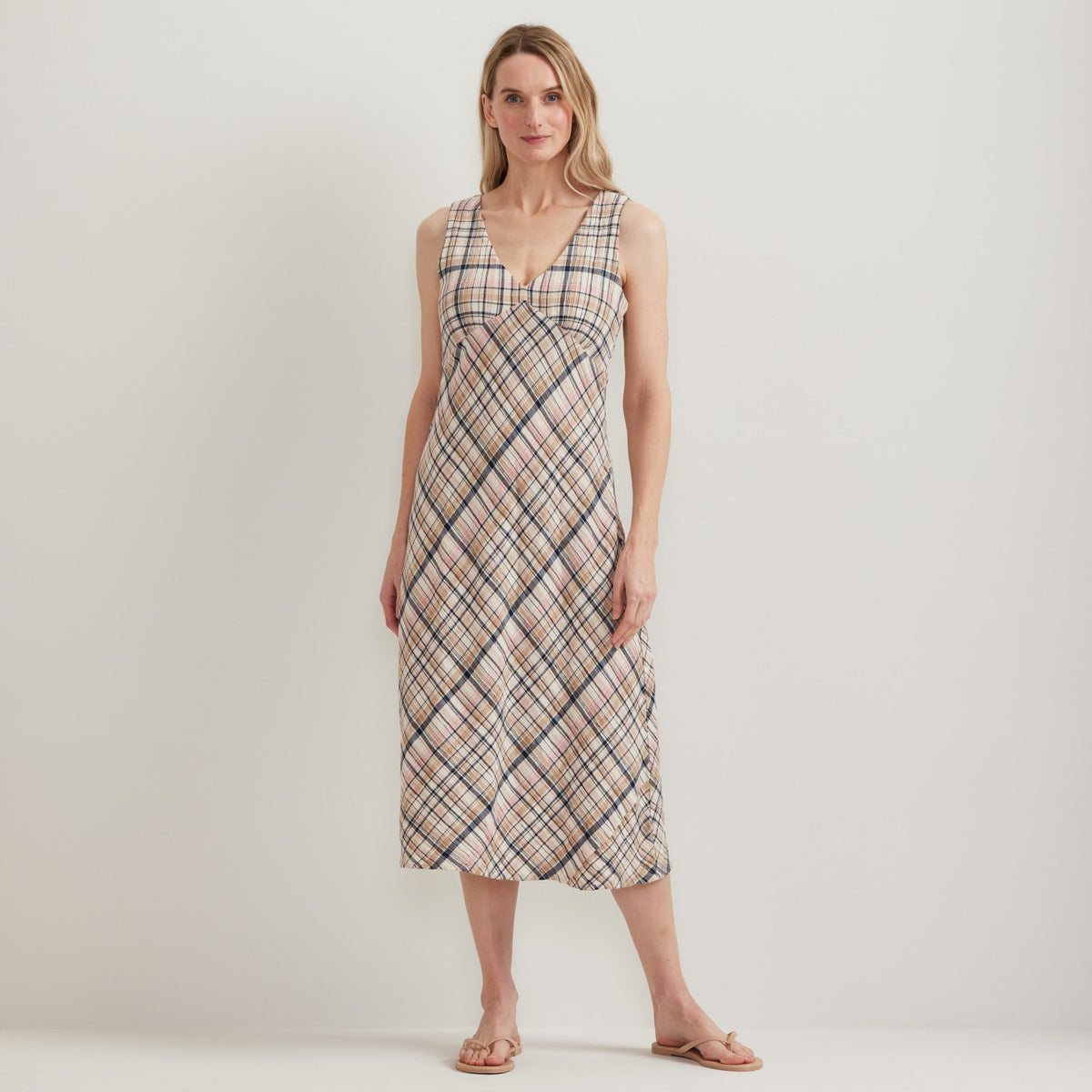 Eddie Bauer Women's Sl Crinkle Midi Dress