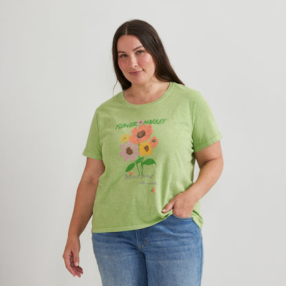 Eddie Bauer Women's Graphic Flower Market