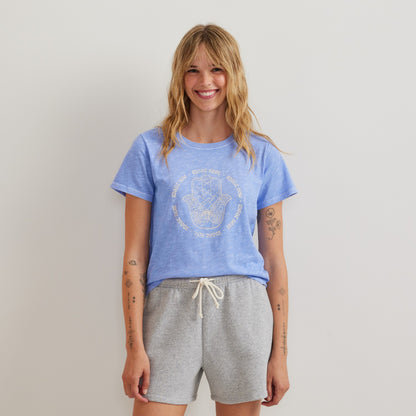 Eddie Bauer Women's Graphic-Right Here Right Now