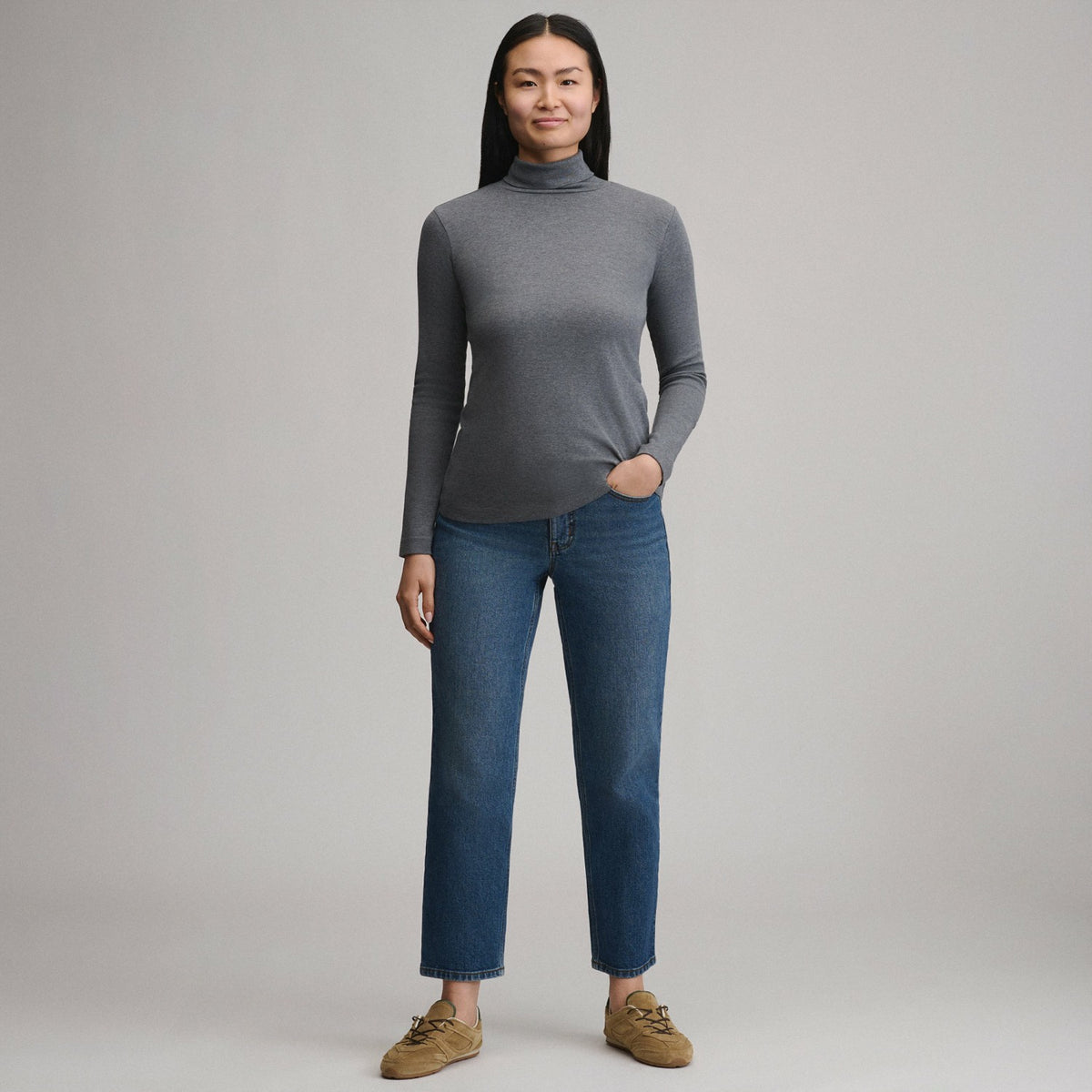 Eddie Bauer Women's Long-Sleeve Everyday Turtleneck