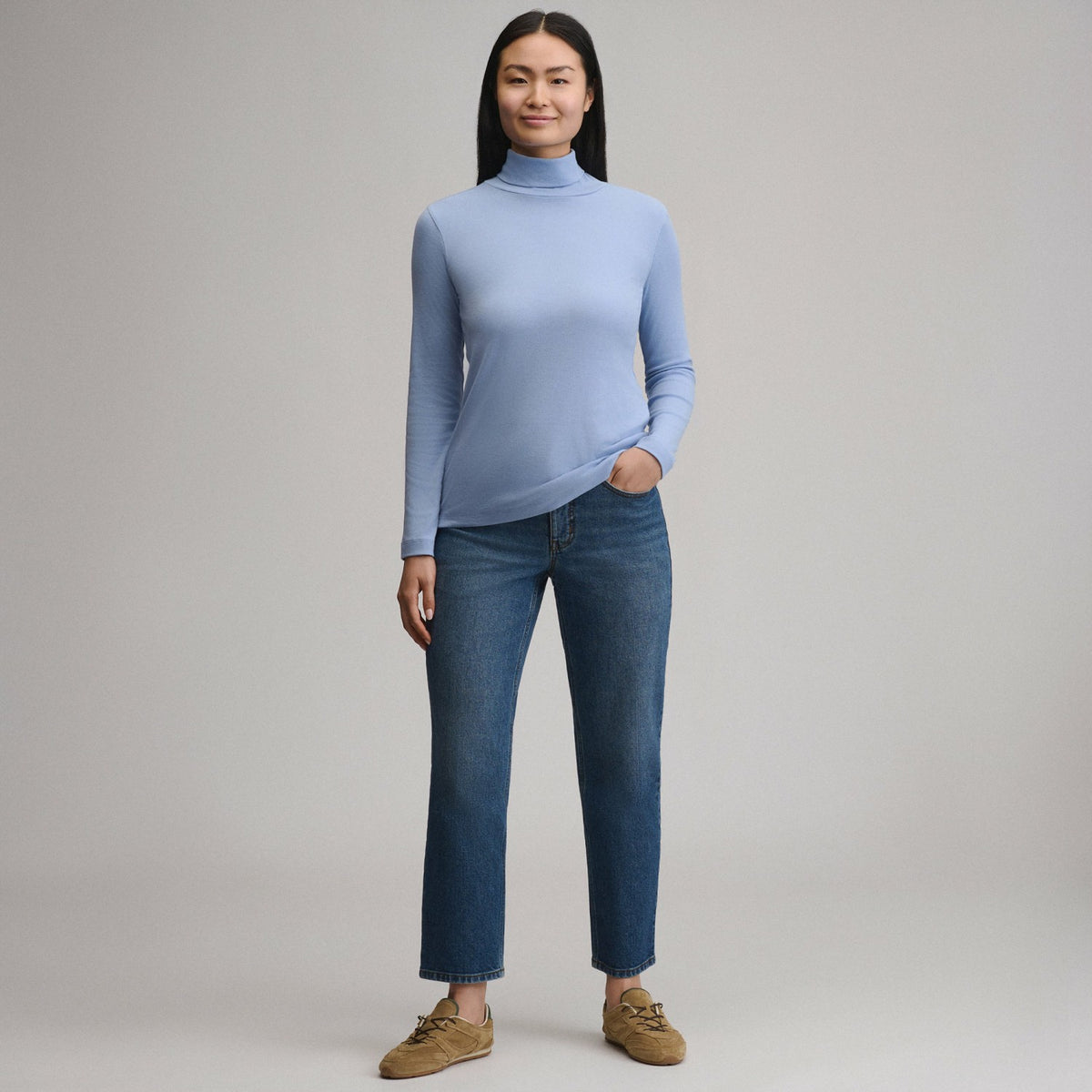 Eddie Bauer Women's Long-Sleeve Everyday Turtleneck