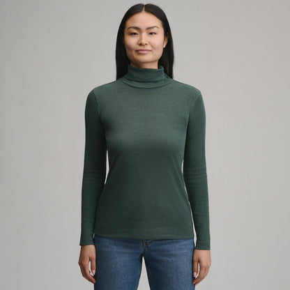 Eddie Bauer Women's Long-Sleeve Everyday Turtleneck