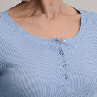 Eddie Bauer Women's Softline Rib Long-Sleeve Henley