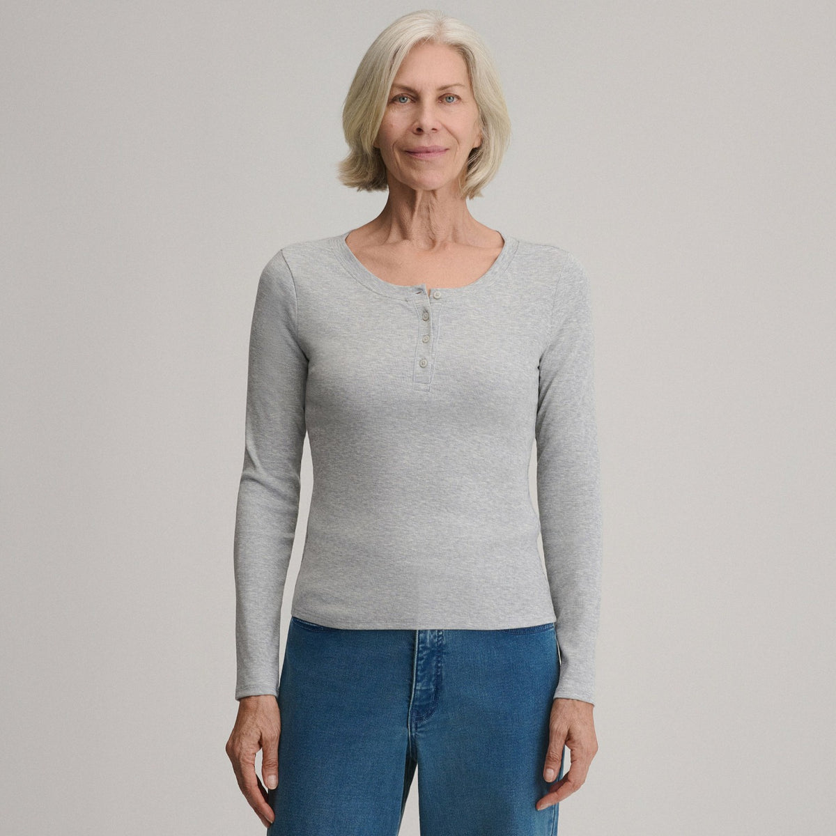 Eddie Bauer Women's Softline Rib Long-Sleeve Henley
