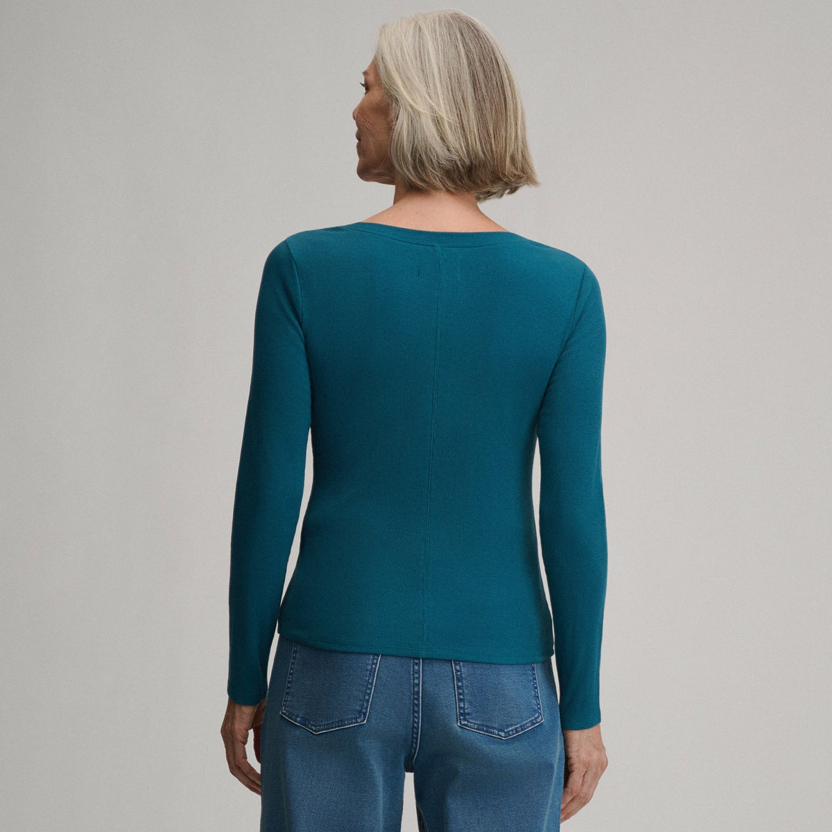 Eddie Bauer Women's Softline Rib Long-Sleeve Henley