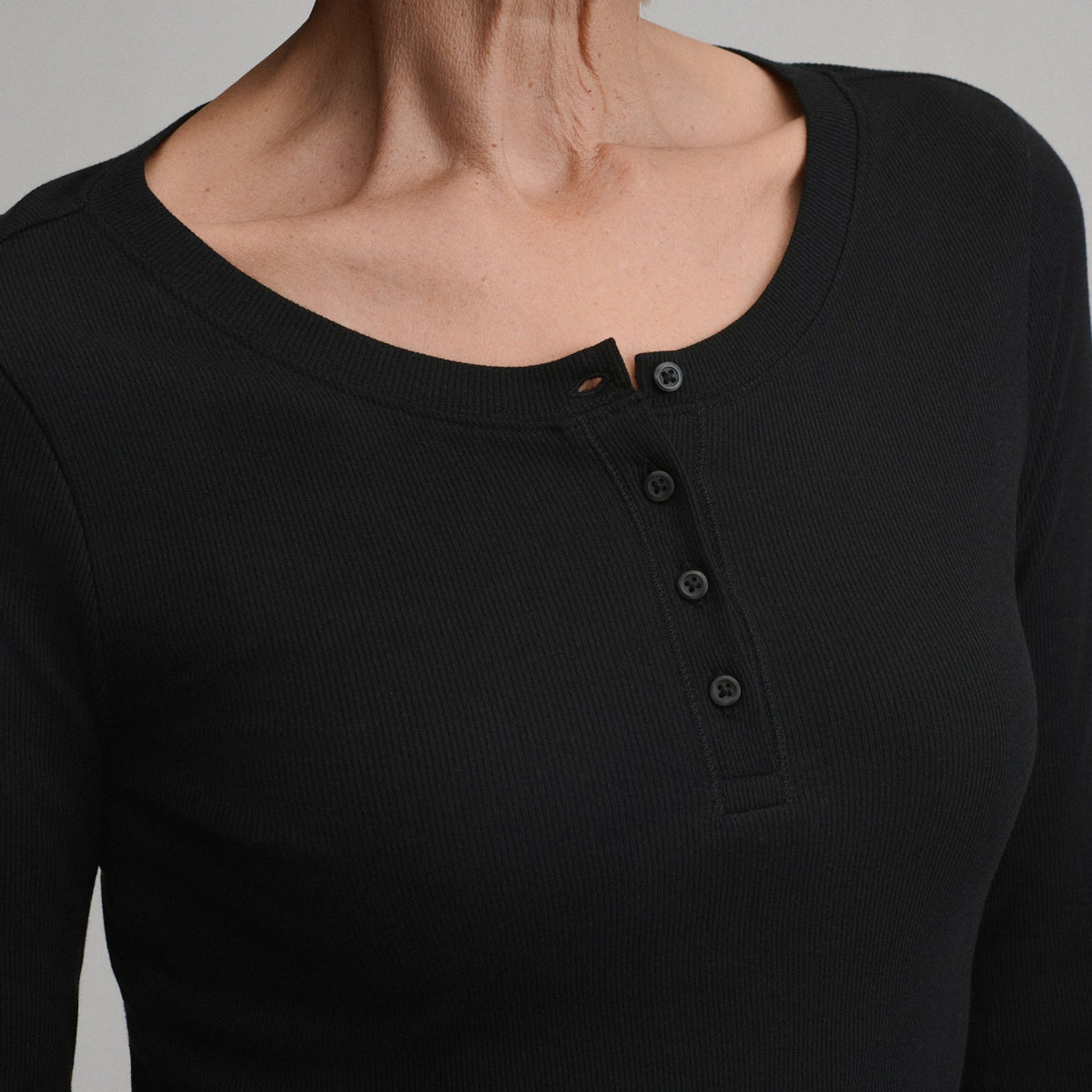 Eddie Bauer Women's Softline Rib Long-Sleeve Henley