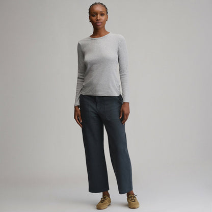 Eddie Bauer Women's Softline Rib Long-Sleeve Crew