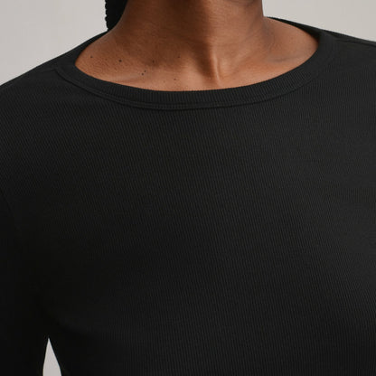 Eddie Bauer Women's Softline Rib Long-Sleeve Crew