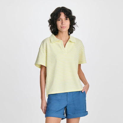 Eddie Bauer Women's Northport Textured SS Slub