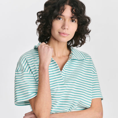 Eddie Bauer Women's Northport Textured SS Slub