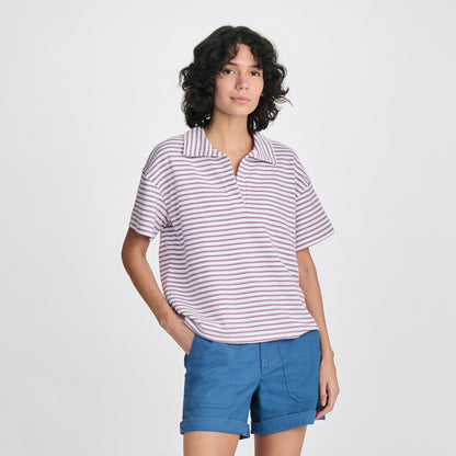 Eddie Bauer Women's Northport Textured SS Slub