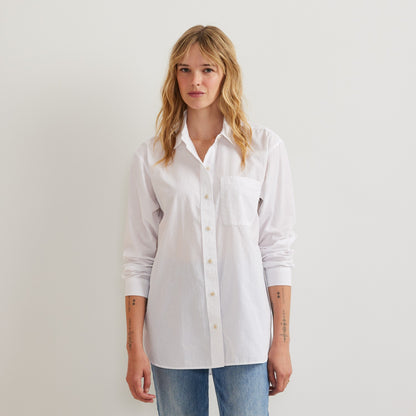 Eddie Bauer Women's Poplin LS Button Down Shirt