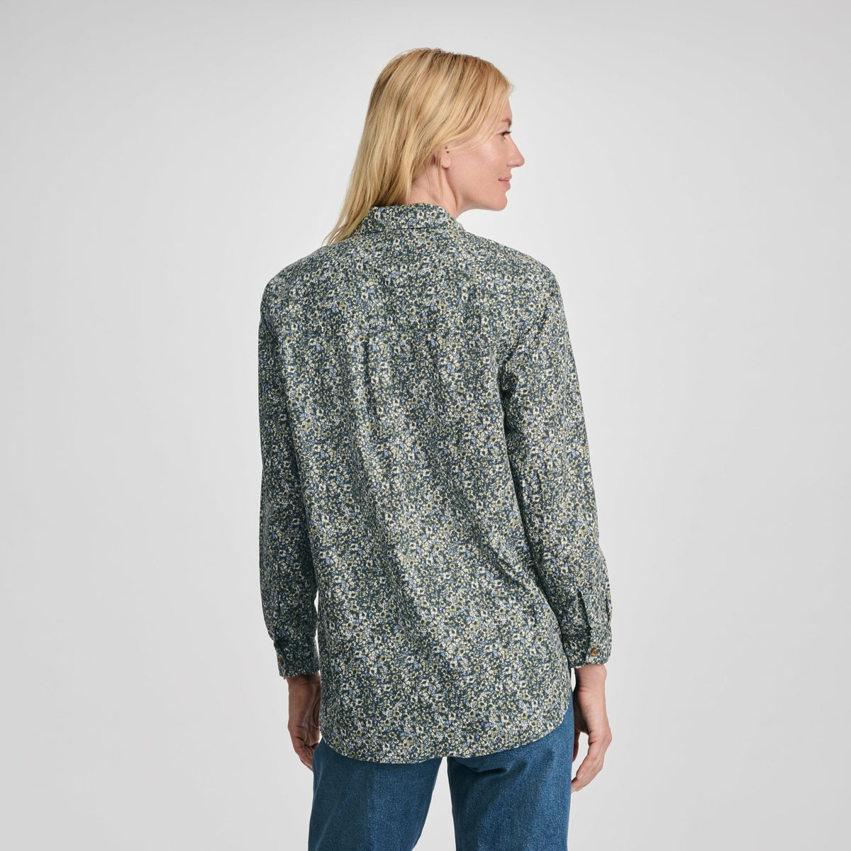 Eddie Bauer Women's Poplin LS Button Down Shirt
