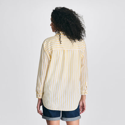 Eddie Bauer Women's Poplin LS Button Down Shirt