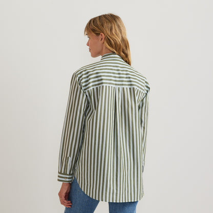 Eddie Bauer Women's Poplin LS Button Down Shirt