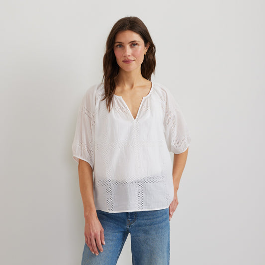 Eddie Bauer Women's Eyelet SS Shirt