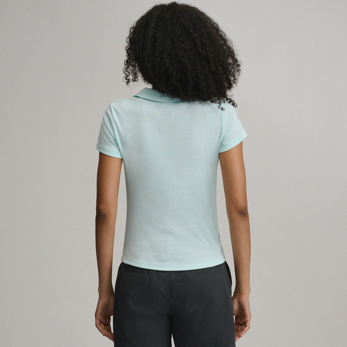 Eddie Bauer Women's Everyday SS Collared Split Nk