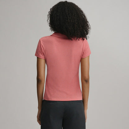 Eddie Bauer Women's Everyday SS Collared Split Nk