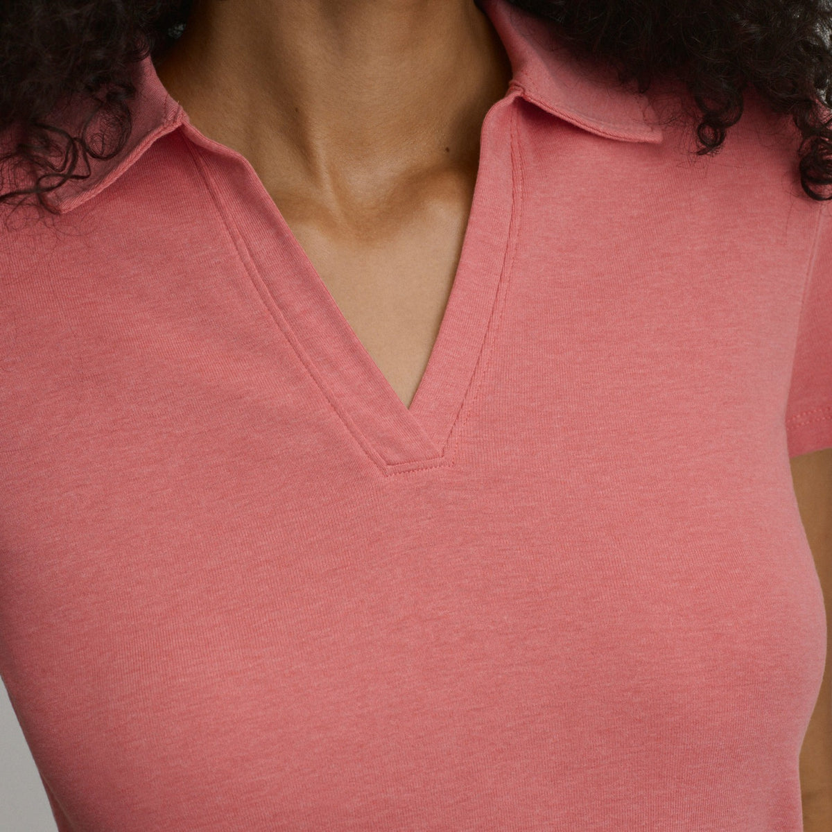 Eddie Bauer Women's Everyday SS Collared Split Nk