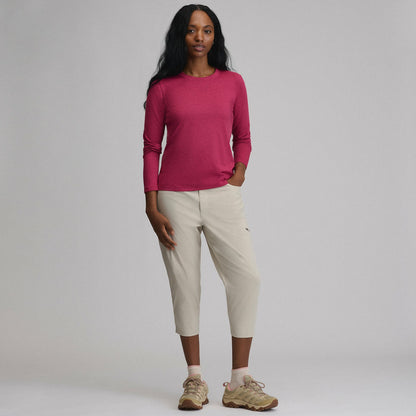 Eddie Bauer Women's Train Ascent Long-Sleeve Crew