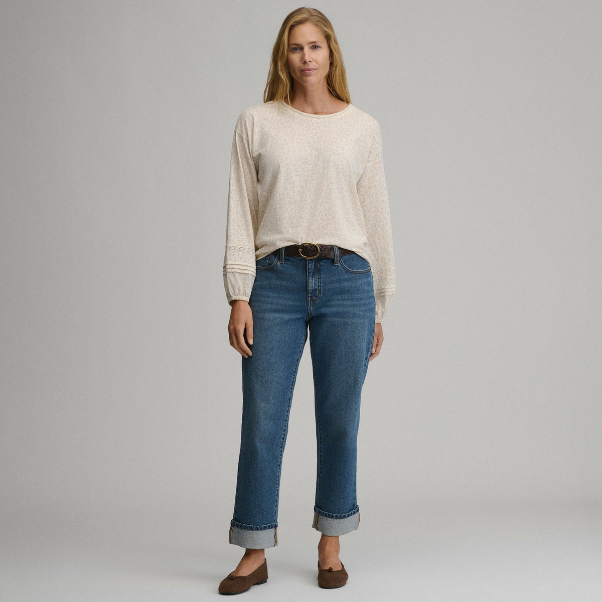 Eddie Bauer Women's Long-Sleeve Soft Relaxed Top