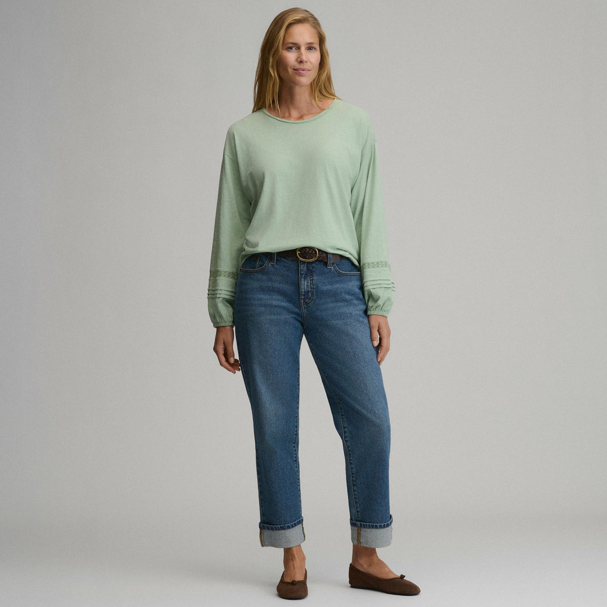 Eddie Bauer Women's Long-Sleeve Soft Relaxed Top