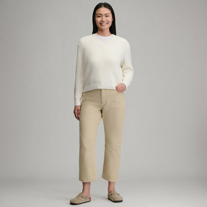 Eddie Bauer Women's Everloft V-Neck Sweater