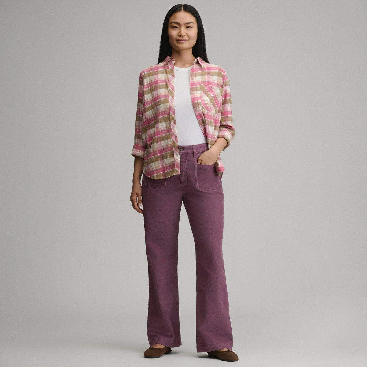 Eddie Bauer Women's True Icon Stretch Corduroy Pants