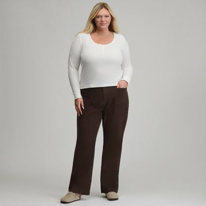 Eddie Bauer Women's True Icon Stretch Corduroy Pants