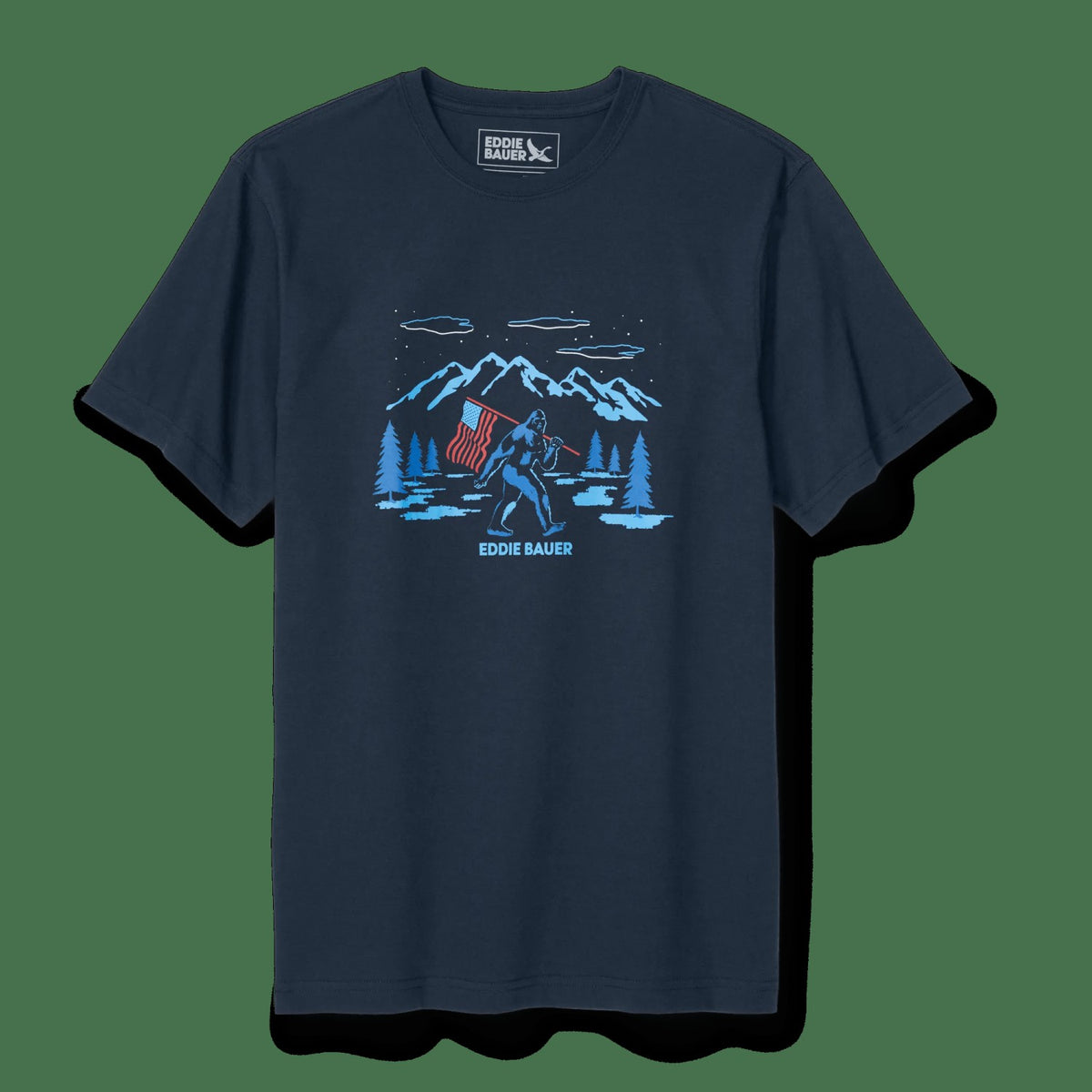 Eddie Bauer Men's EB Americana Squatch Nightsky
