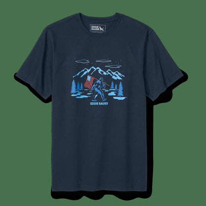 Eddie Bauer Men's EB Americana Squatch Nightsky