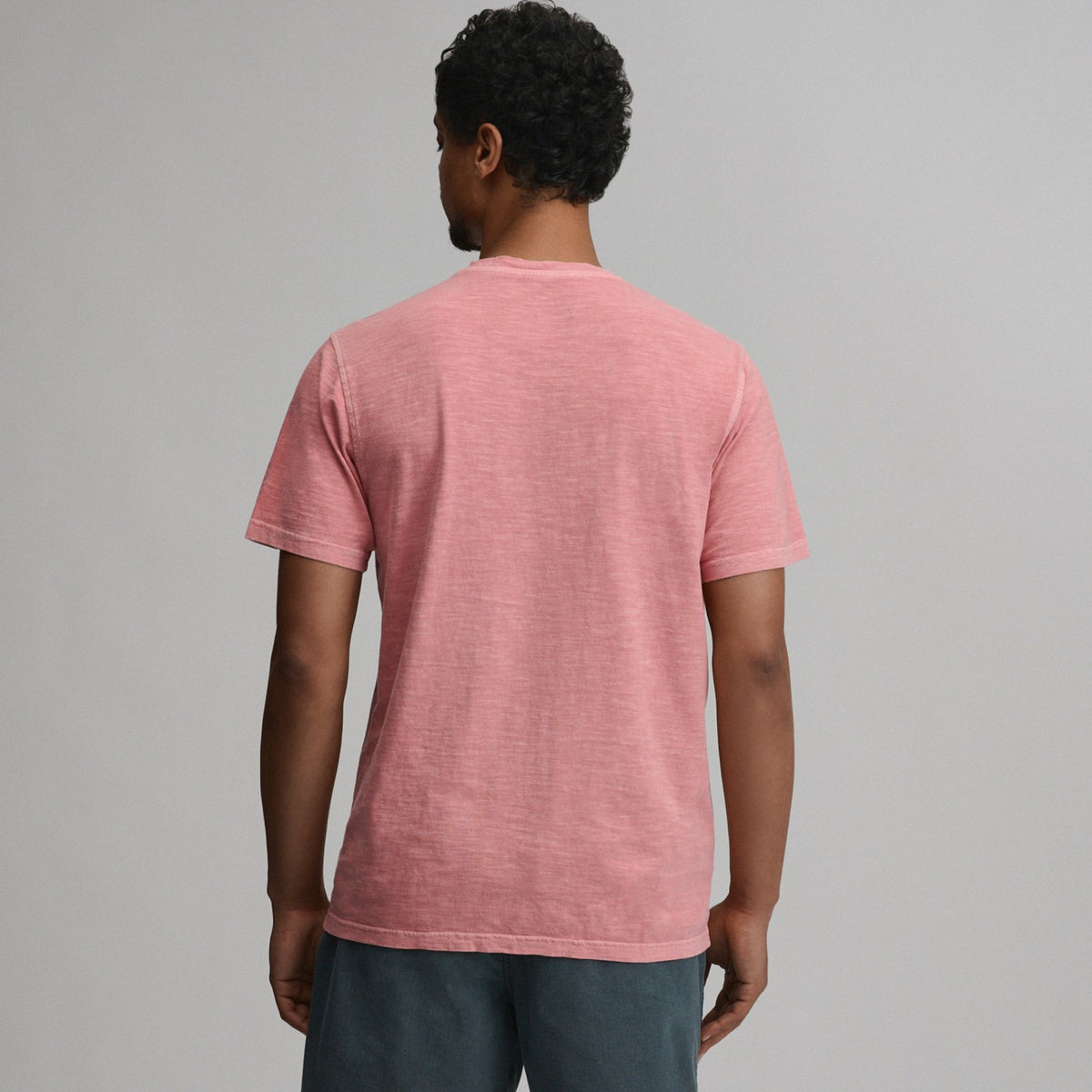 Eddie Bauer Men's SS Sunwashed Cotton Henley