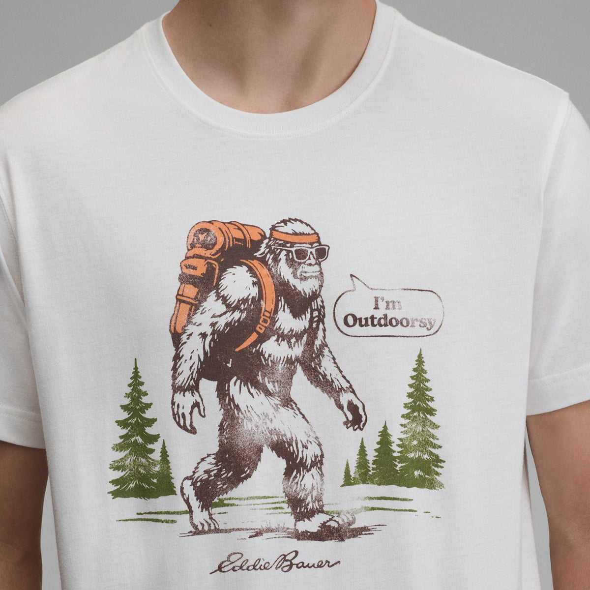 Eddie Bauer Men's EB Outdoorsy Squatch T-Shirt