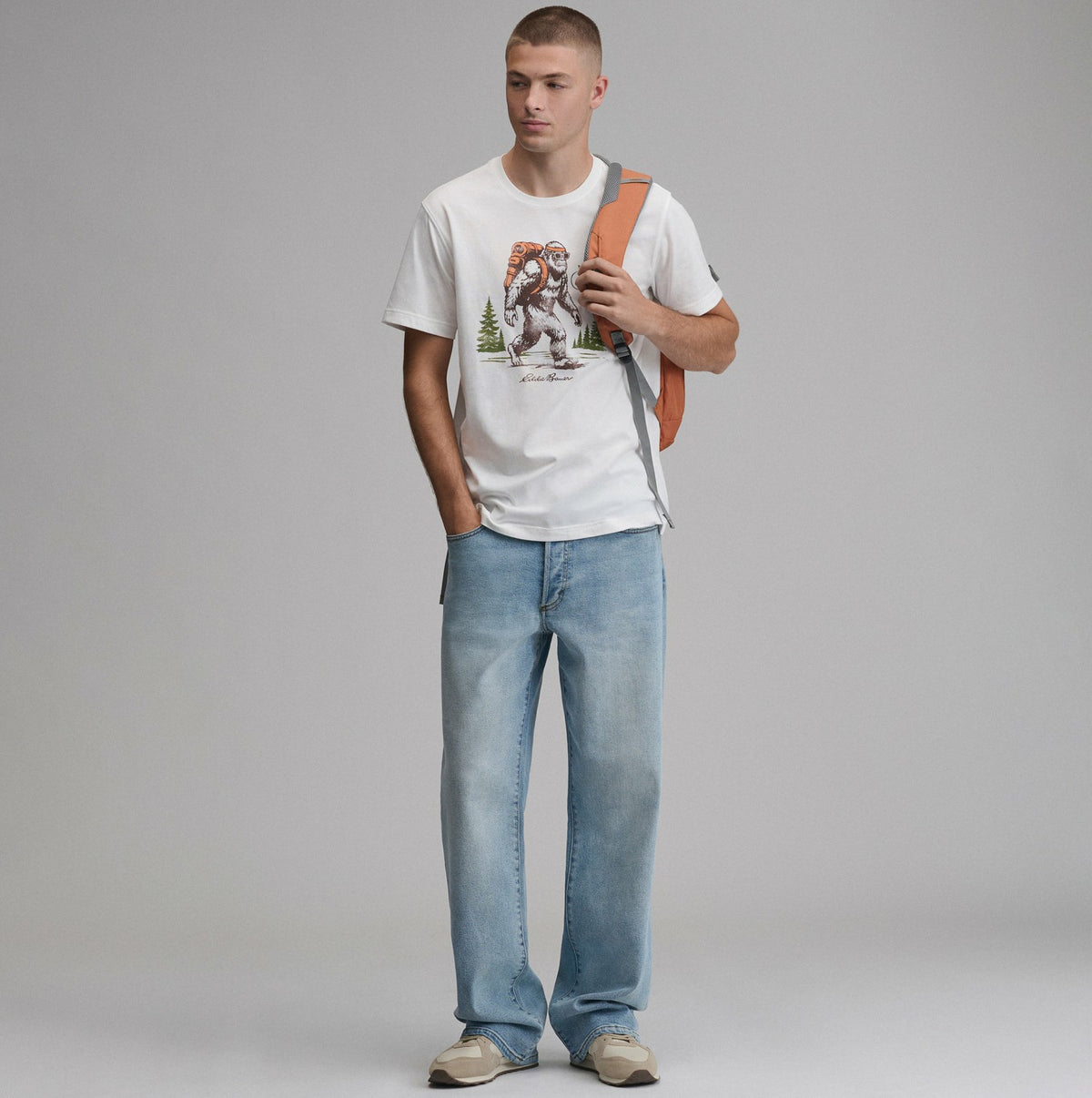 Eddie Bauer Men's EB Outdoorsy Squatch T-Shirt