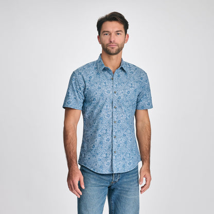 Chambray Blue,S,Regular