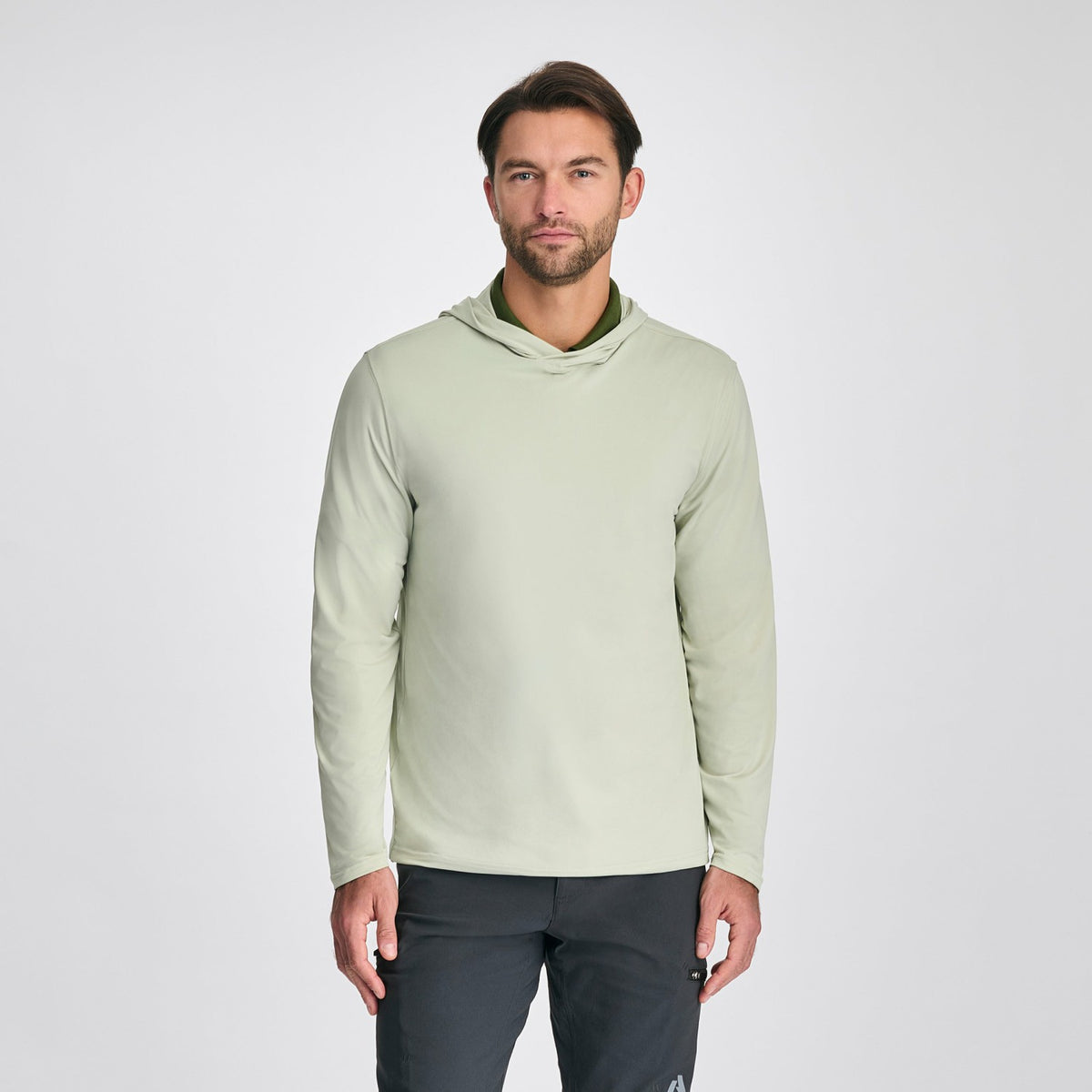 Eddie Bauer Men's LS Sundrift Upf Po Hoodie