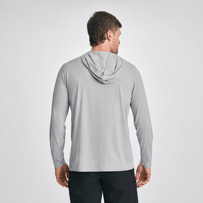 Eddie Bauer Men's LS Sundrift Upf Po Hoodie